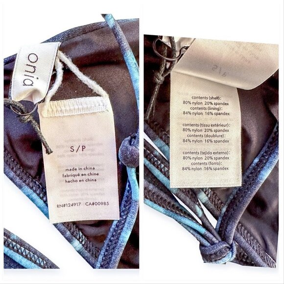 ONIA bikini set, Remi top and Kate bottom, Size S, NWT - Picture 8 of 13